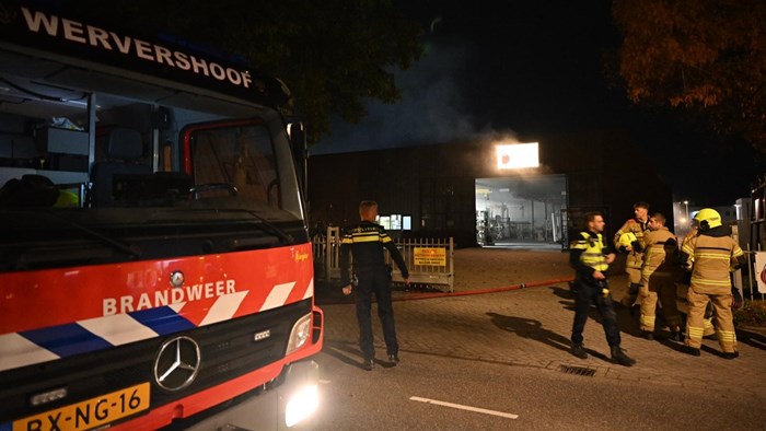 Brand bij Timmerfabriek Frans Schouten1