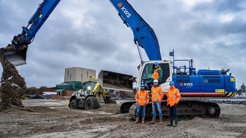 Start inrichting Hoornse stadsstrand