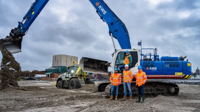 Start inrichting Hoornse stadsstrand