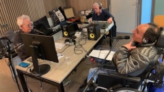 Opname voor programma Mike gaat door...