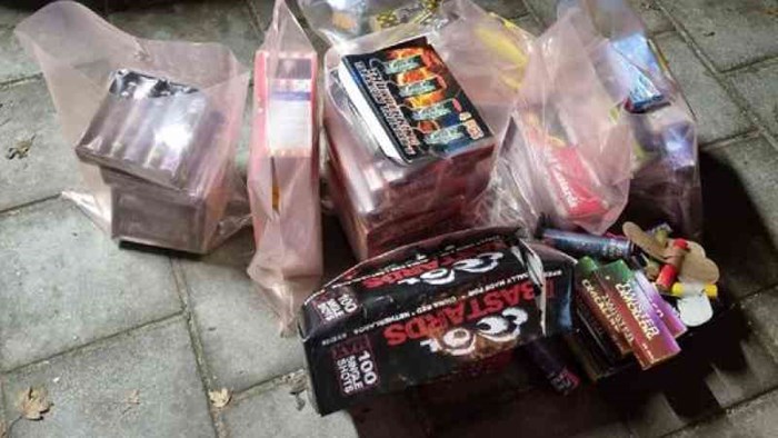 In beslaggenomen illegaal vuurwerk