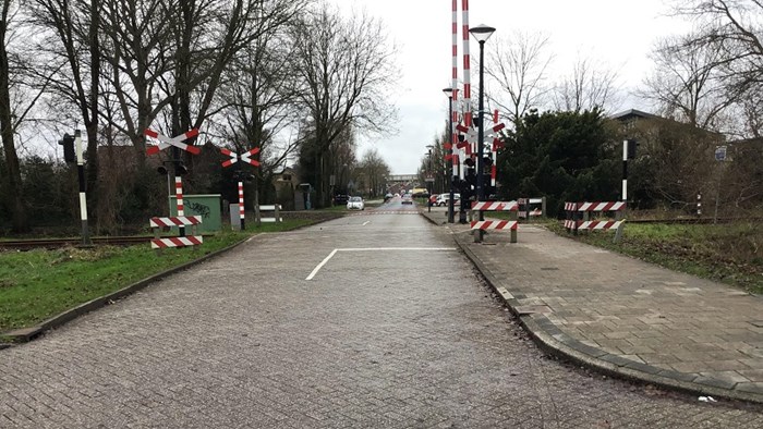 Wabenstraat zicht vanaf Holenweg