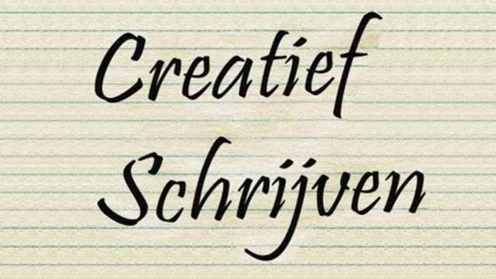 Cursus Creatief Schrijven