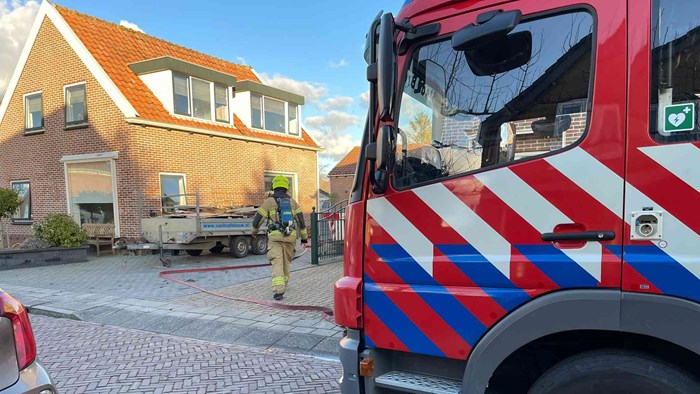 Brand in Lutjebroek