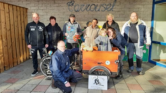 De Carrousel ontvangt gratis bakfiets