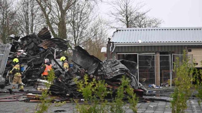 Ravage na de brand in Schellinkhout_2