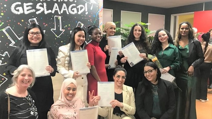 Diploma-uitreiking opleiding anderstaligen