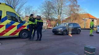 Fietser aangereden in Andijk_