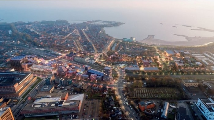 Poort van Hoorn birdview