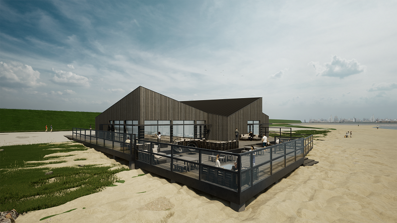 Stadsstrand krijgt horeca met lokale ondernemers