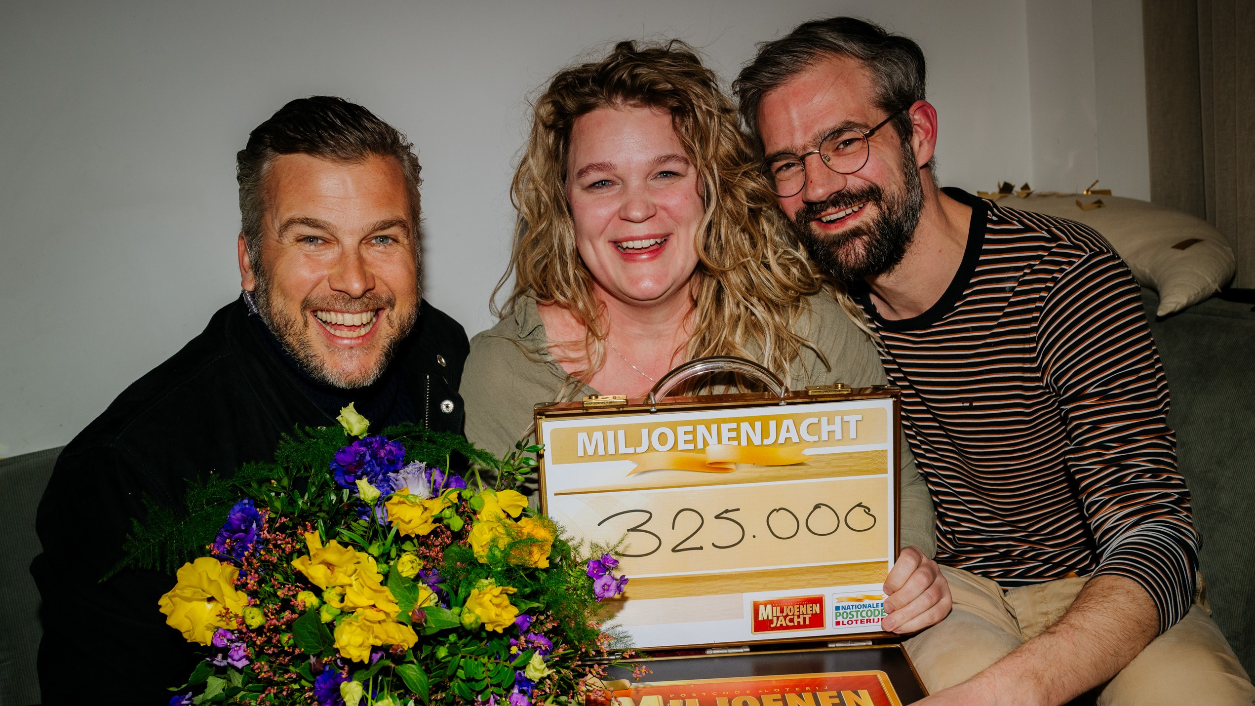 Coen uit Hoorn wint € 325.000 van de Postcode Loterij Miljoenenjacht 