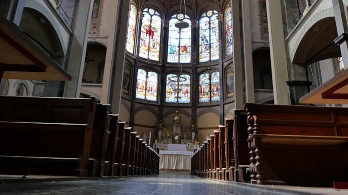 Koepelkerk Hoorn interieur volledig