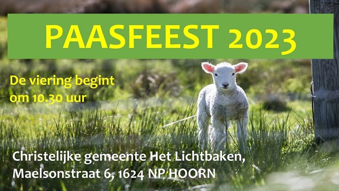 Paasfeest 9 april 2023