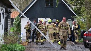 Schoorsteenbrand in Hem