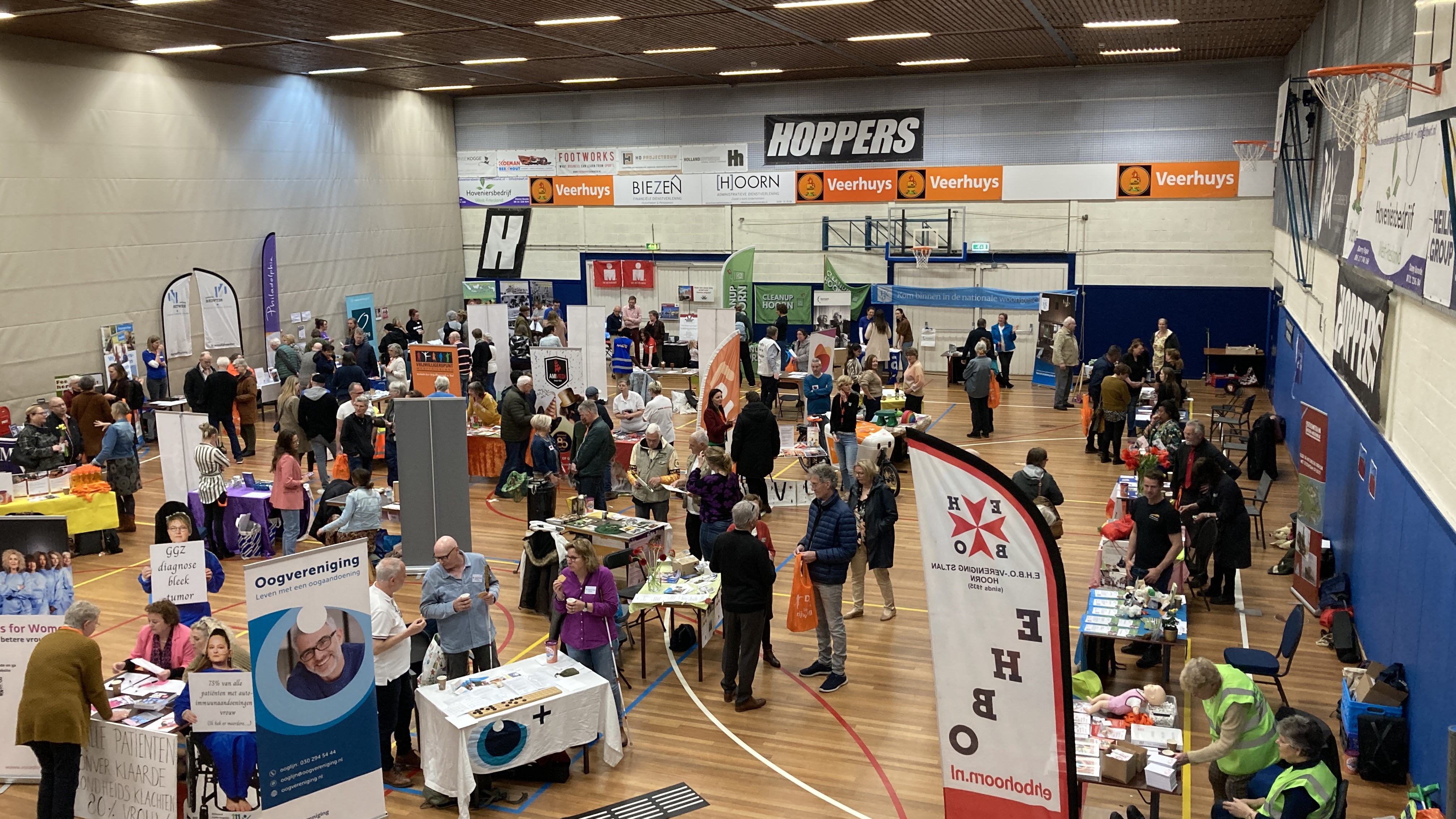 Gezellig druk tijdens Vrijwilligersmarkt in Hoorn