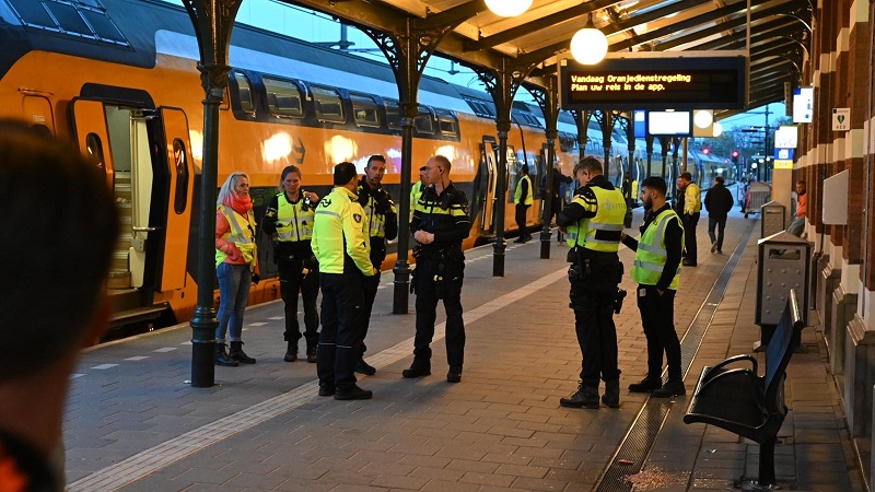 Steekincident-melding op station Hoorn