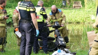 Man te water in Julianapark2