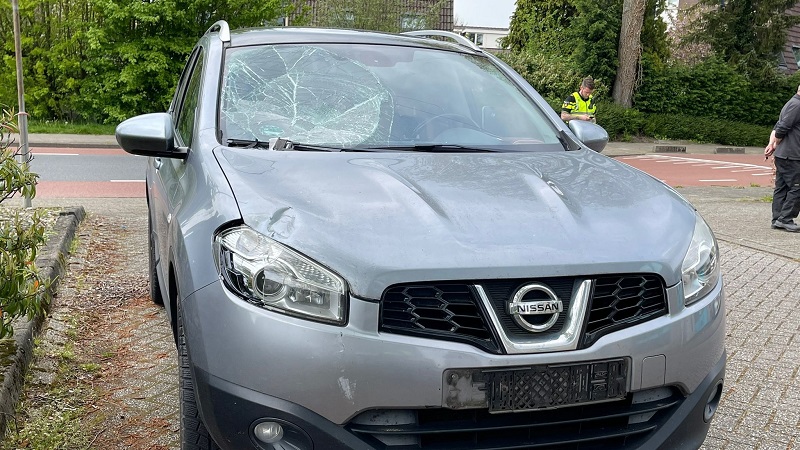 Wielrenner aangereden op de Geldelozeweg