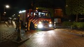 Auto in brand in Medemblik