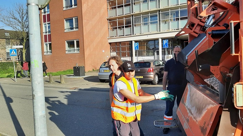 Oud papier wordt vandaag opgehaald