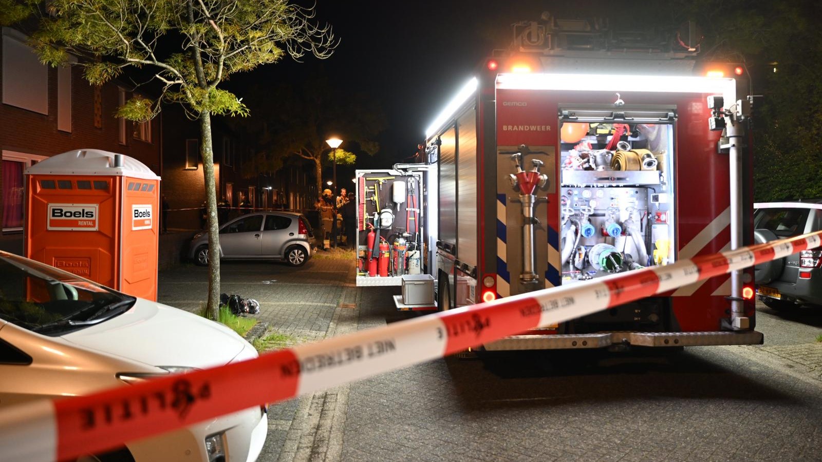 Woningen ontruimd aan de Palissade