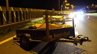 Ongeval op de A7 bij Avenhorn