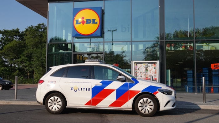 Supermarkt Lidl aan het Clausplein overvallen1