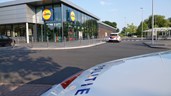 Supermarkt Lidl aan het Clausplein overvallen2