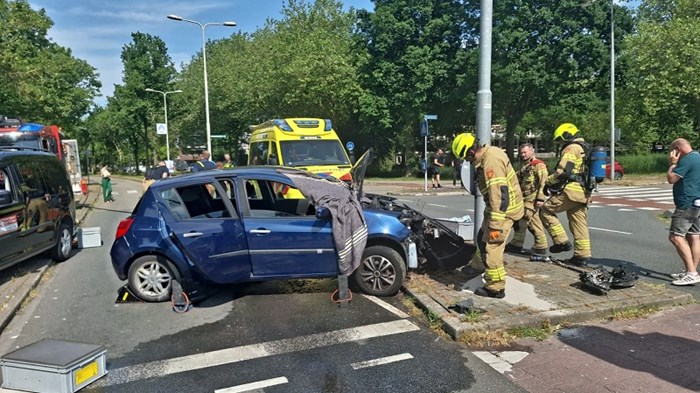 Gewonde door botsing in Hoorn