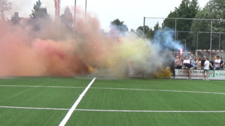 Always Forward - Schagen United 18 juni 2023 met vuurwerk