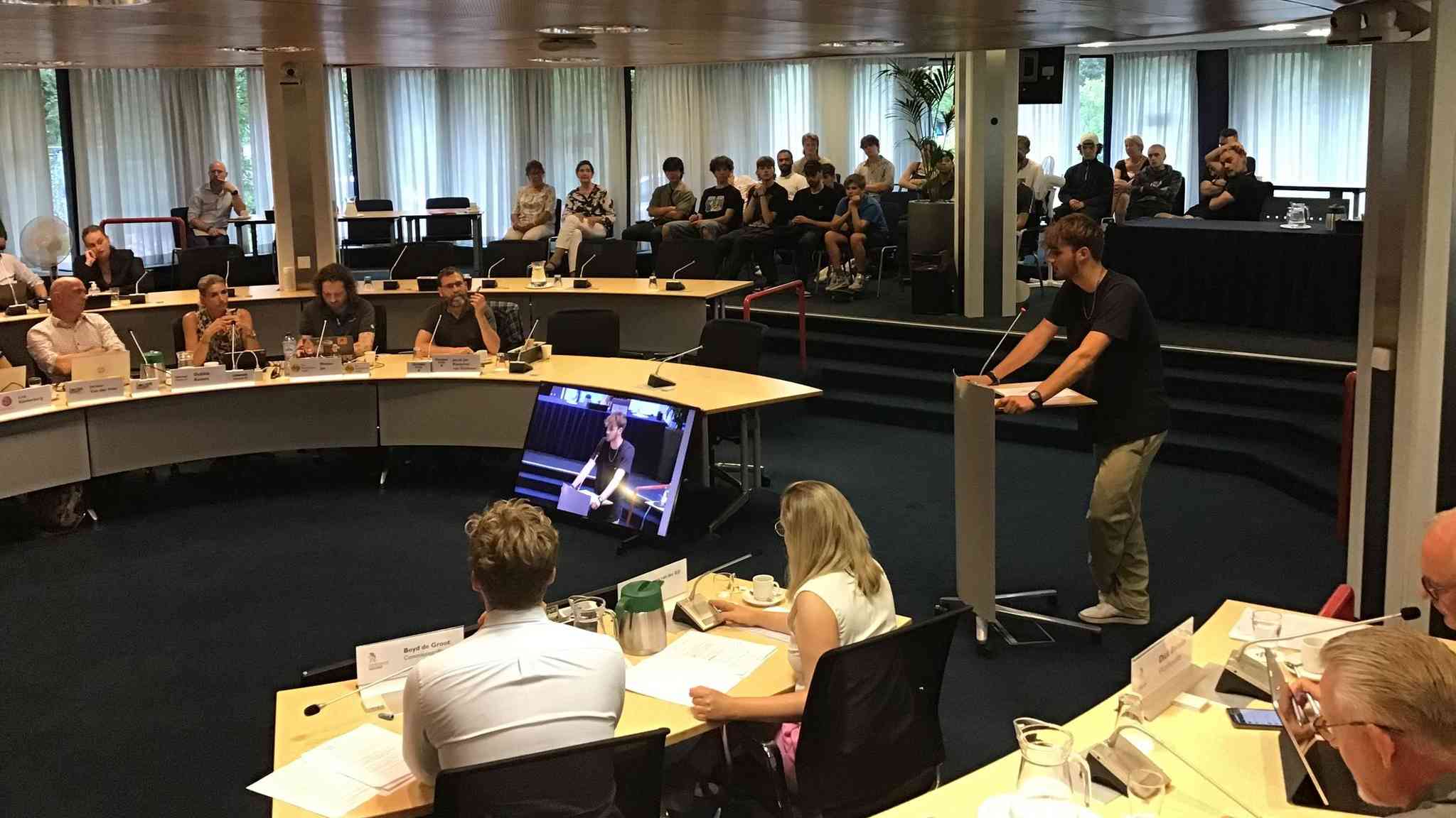 Een volwassen skatepark in het Julianapark (+ HoornRadio interview met Jens Stuifbergen)