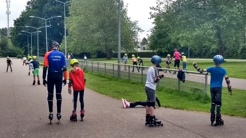 STG organiseert SKATE4daagse op wielerbaan