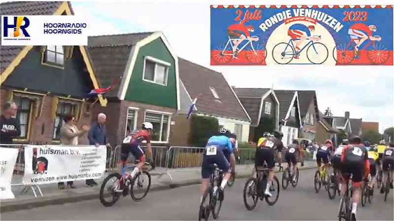 Rick van Breda wint met overmacht de Ronde van Venhuizen (video)