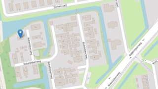 Plattegrond woonwagencentrum Bobeldijkerweg