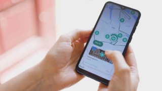 Persoon bekijkt podwalk