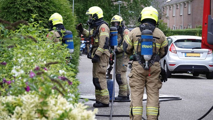 Brand in tuin Bovenkarspel1