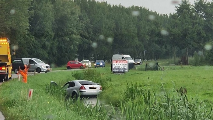 Eenzijdig ongeval op Venneweg