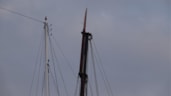 De afgebroken mast