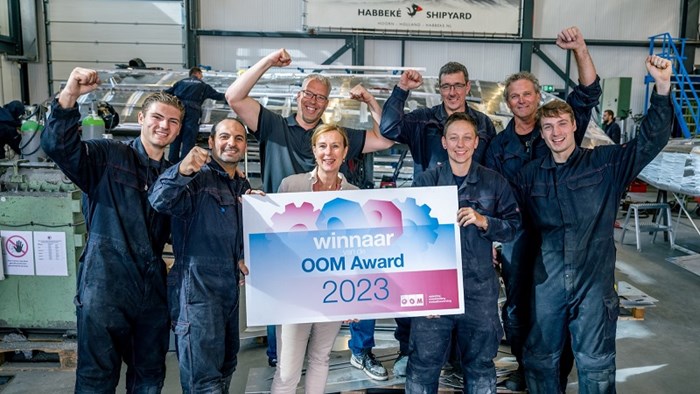 Habbeké Shipyard wint OOM Award 2023 Noord-Holland