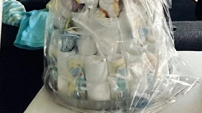 Luiertaart bij aflevering