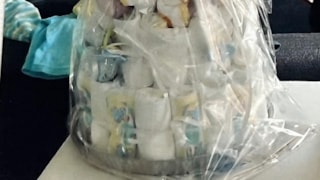 Luiertaart bij aflevering