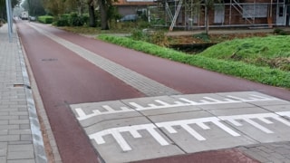 Fietsstraat Westerblokker A