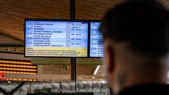 NL-Alert testbericht - reisschermen