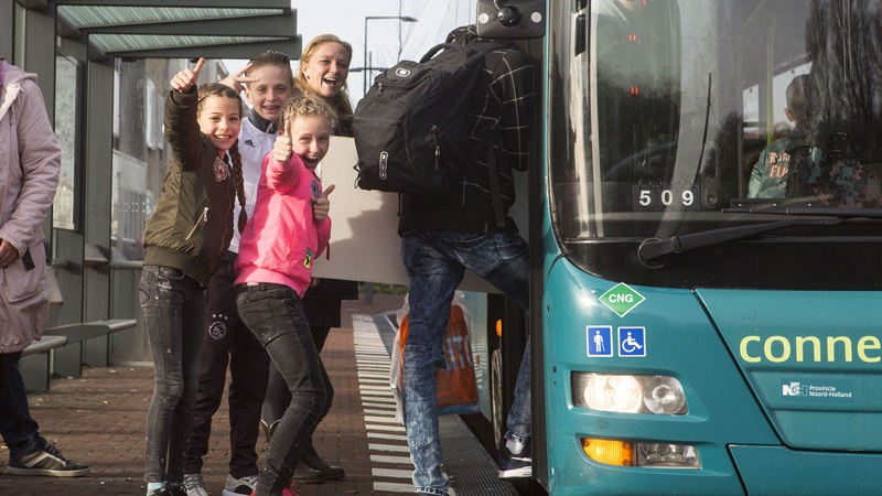 Kinderen gratis met de bus vanaf 2024