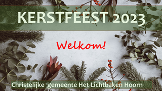 Kerstfeest 2023 Het Lichtbaken