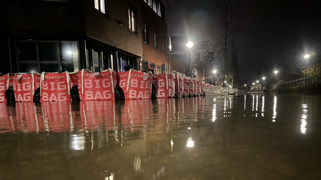 Visserseiland goed voorbereid op nieuwe piek waterhoogte