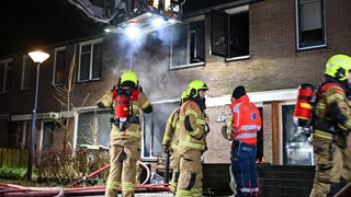 Brand aan de Papiermolen