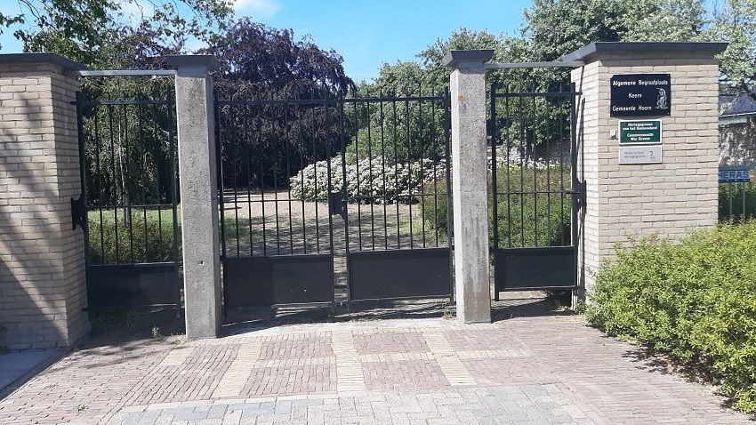 De geschiedenis van de begraafplaats op het Keern