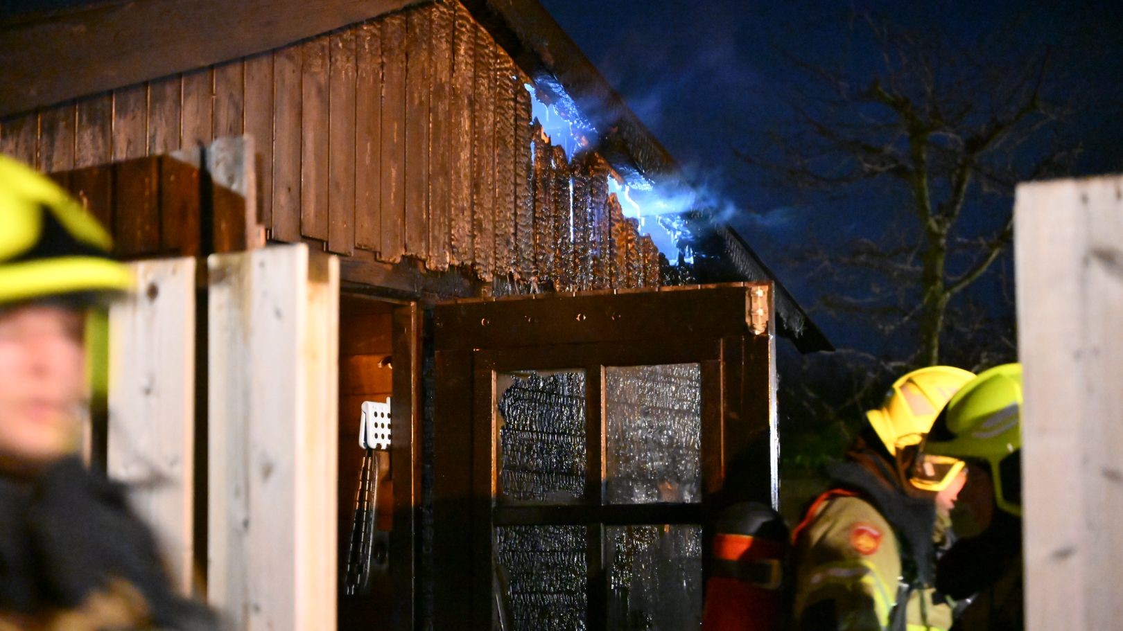 Schuurbrand in Blokker