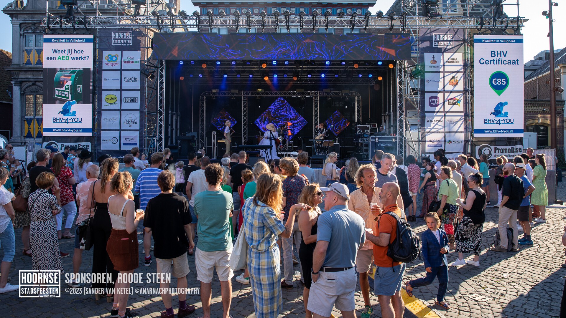 Hoornse Stadsfeesten is op zoek naar sponsoren om het gratis festival te steunen